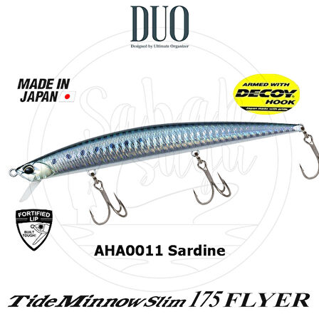 Duo Tide Minnow Slim 175 FLYER AHA0011 Sardine