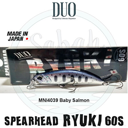 Duo Spearhead Ryuki 60S MNI4039 Baby Salmon Sahte Balık