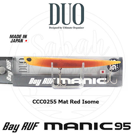 Duo Bay Ruf Manic 95 CCC0255 Mat Red Isome