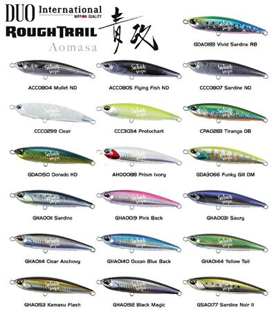 Duo Rough Trail Aomasa 148F CCC0807 Sardine ND