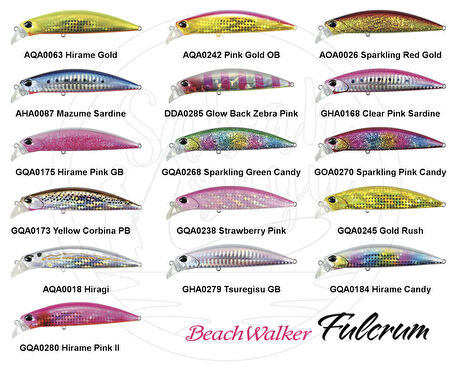 Duo Beach Walker Fulcrum 95 AQA0063 Hirame Gold