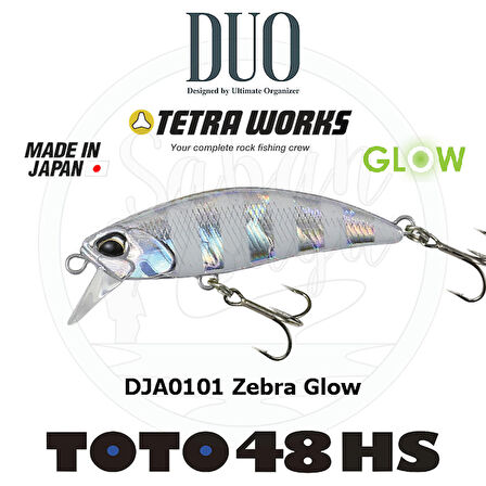 Duo Tetra Works Toto 48HS DJA0101 Zebra Glow