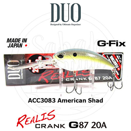 Duo Realis Crank G87 20A ACC3083 American Shad
