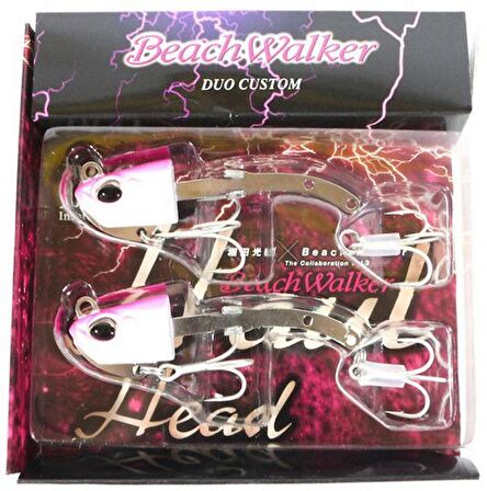 Duo Beach Walker Haul Jighead İkili Set 27gr. PCC0519 Pink Glow