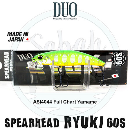 Duo Spearhead Ryuki 60S ASI4044 Full Chart Yamame