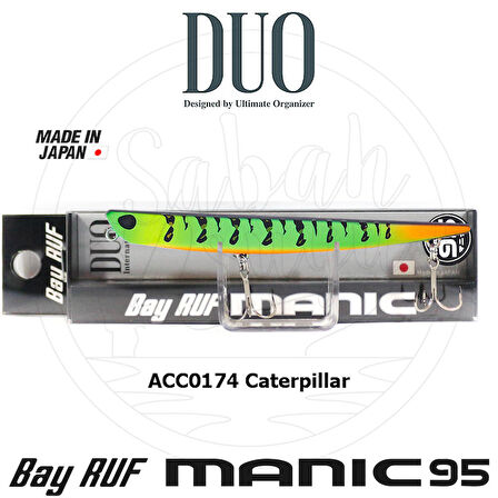 Duo Bay Ruf Manic 95 ACC0174 Caterpillar