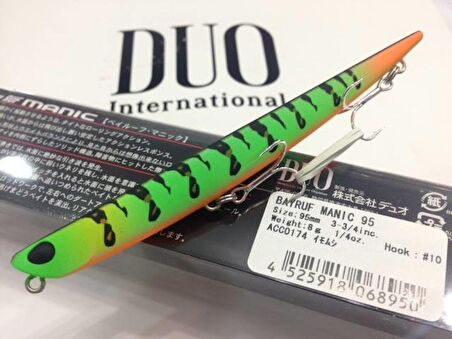 Duo Bay Ruf Manic 95 ACC0174 Caterpillar