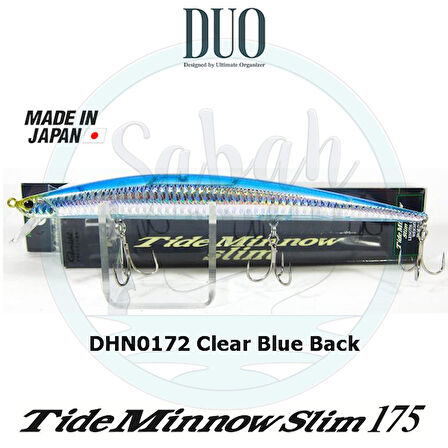 Duo Tide Minnow Slim 175 DHN0172 Clear Blue Back