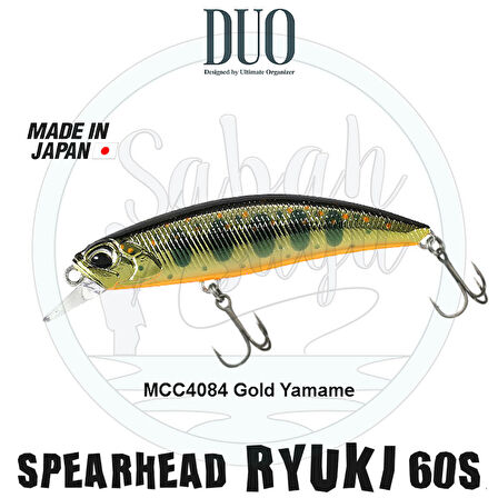 Duo Spearhead Ryuki 60S MCC4084 Gold Yamame