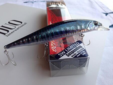Duo Realis Jerkbait 120SP SW AHA0812 Barracuda ND