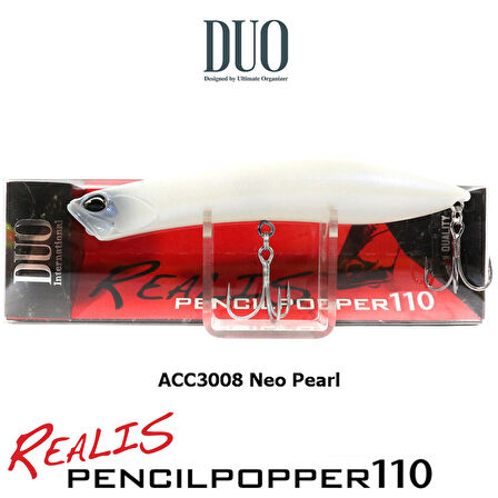 Duo Realis Pencil Popper 110 ACC3008 Neo Pearl