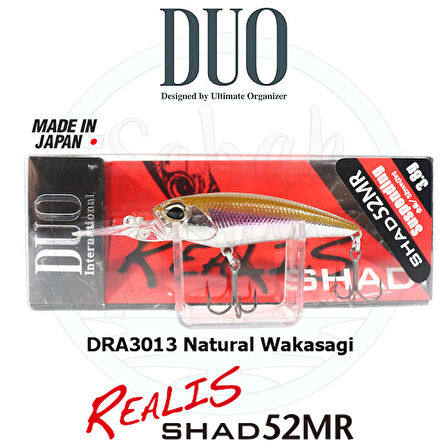 Duo Realis Shad 52MR SP DRA3013 Natural Smelt