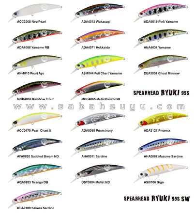 Duo Spearhead Ryuki 95S ADA4019 Pink Yamame