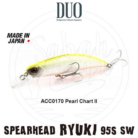 Duo Spearhead Ryuki 95S SW ACC0170 Pearl Chart II