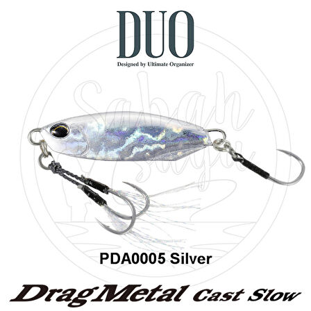 Duo Drag Metal Cast Slow Jig 40gr. PDA0005 Silver