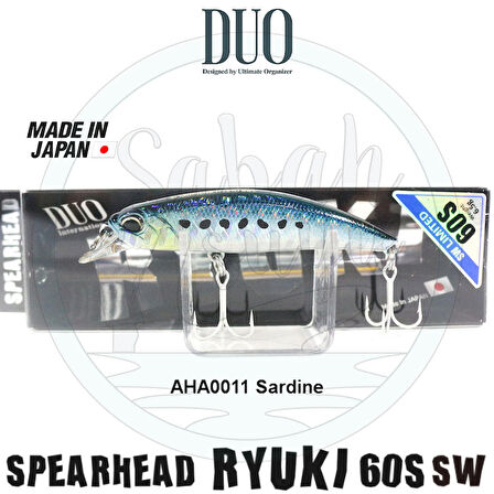 Duo Spearhead Ryuki 60S SW AHA0011 Sardine