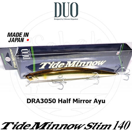 Duo Tide Minnow Slim 140 DRA3050 Half Mirror Ayu