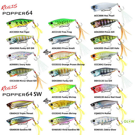 Duo Realis Popper 64 SW ACC0325 Funky Shrimp