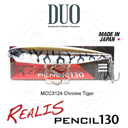 Duo Realis Pencil 130 MCC3124 Chrome Tiger