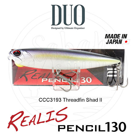 Duo Realis Pencil 130 CCC3193 Threadfin Shad II