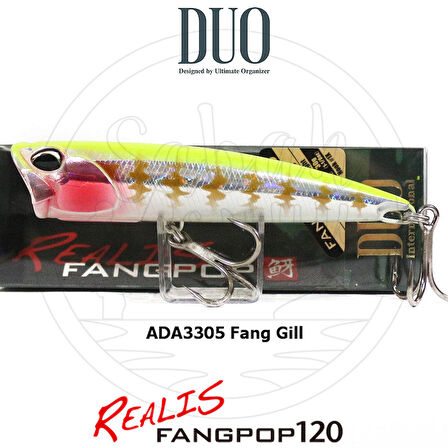 Duo Realis Fang Pop 120 Popper Sahte Yem ADA3305 Fang Gill