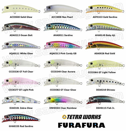 Duo Tetra Works Furafura DNH0304 Clear Rainbow