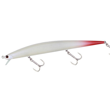 Duo Tide Minnow Slim 175 FLYER ACCZ126 Ivory Pearl Red Tail Limited Sahte Balık