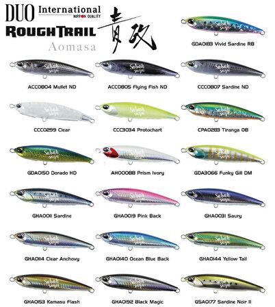 Duo Rough Trail Aomasa 148F GDA3066 Funky Gill DM