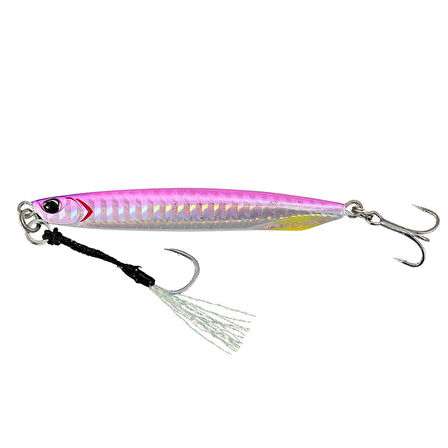 Duo Drag Metal Cast Super Slim SSZ Jig 60Gr. PHA0009 Pink Back