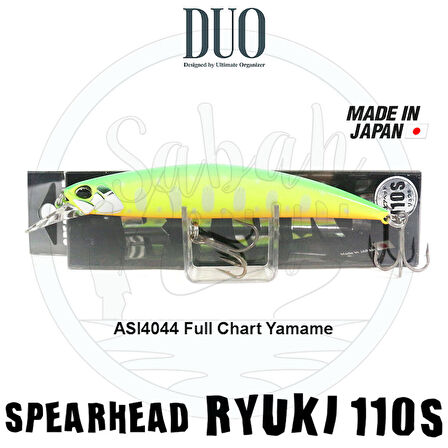 Duo Spearhead Ryuki 110S ASI4044 Full Chart Yamame