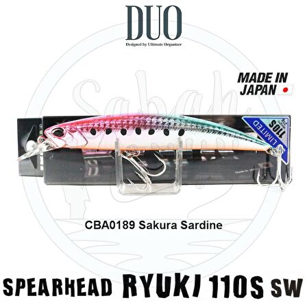 Duo Spearhead Ryuki 110S SW CBA0189 Sakura Sardine