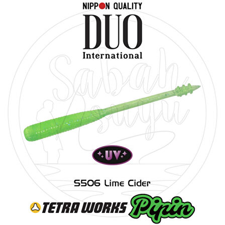 Duo Tetra Works Pipin LRF Silikon 45mm. S506 Lime Cider