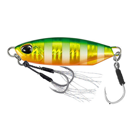 Duo Drag Metal Cast Slow Jig 40gr. PHA0393 Green Gold Zebra Glow