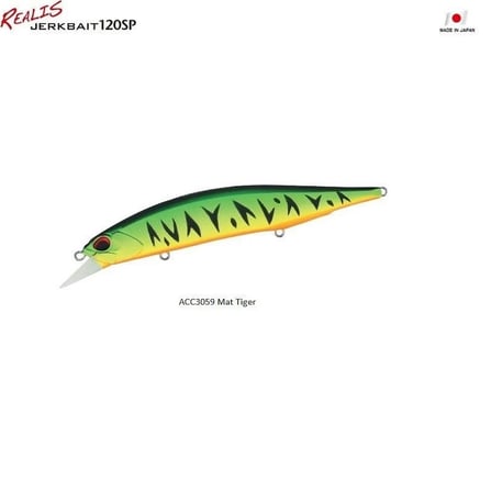 Duo Realis Jerkbait 120Sp Pike Acc3059 Mat Tiger