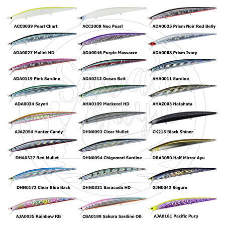 Duo Tide Minnow Slim 175 AHA0263 Green Mackerel HD