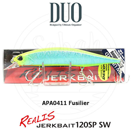 Duo Realis Jerkbait 120SP SW APA0411 Fusilier