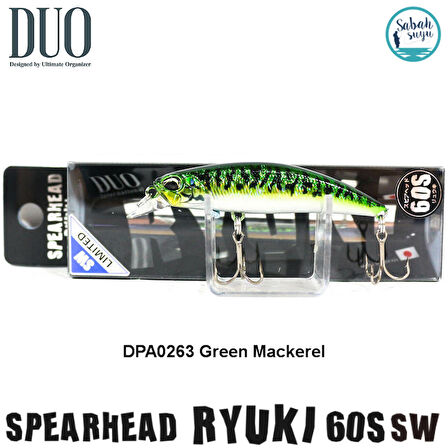 Duo Spearhead Ryuki 60S SW DPA0263 Green Mackerel