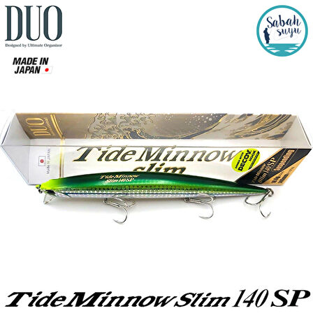 Duo Tide Minnow Slim 140SP AQAZ033 Chart Head Sayori