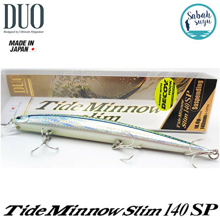 Duo Tide Minnow Slim 140SP AQAZ033 Chart Head Sayori
