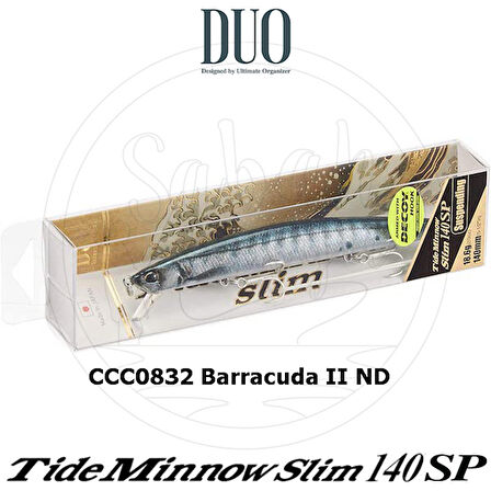 Duo Tide Minnow Slim 140SP CCC0832 Barracuda II ND