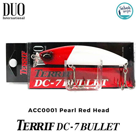 Duo Terrif DC-7 BULLET ACC0001 Pearl Red Head