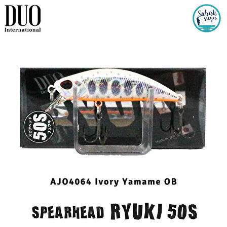 Duo Spearhead Ryuki 50S AJO4064 Ivory Yamame OB