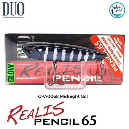 Duo Realis Pencil 65 GPA0068 Midnight Gill