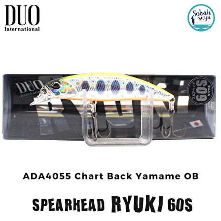 Duo Spearhead Ryuki 60S ADA4055 Chart Back Yamame OB