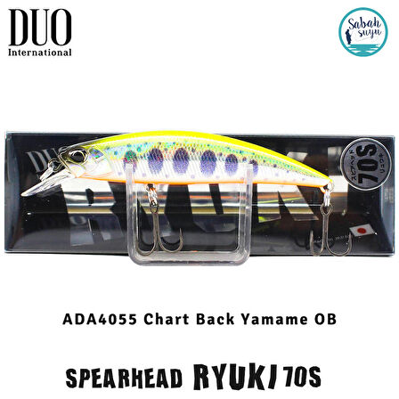 Duo Spearhead Ryuki 70S ADA4055 Chart Back Yamame OB