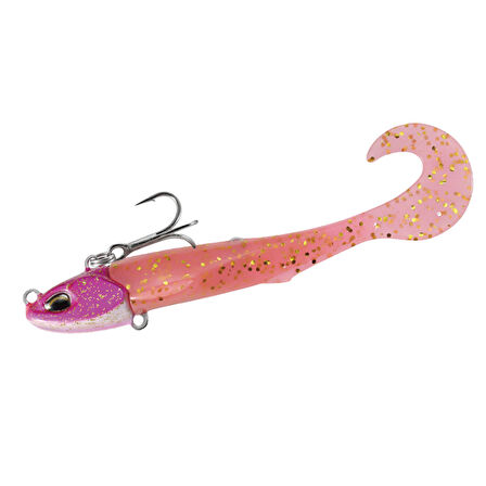 Duo Beach Walker Jumbo Grub Set 8cm 14gr GPA0539 Hyper Pink GB