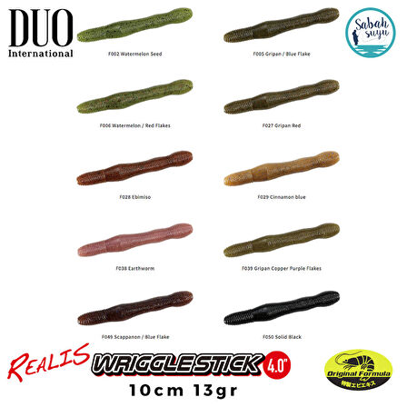 Duo Realis Wriggle Stick 4" 10cm 13gr F039 Gripan Copper Purple