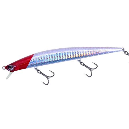 Duo Tide Minnow Slim 175 FLYER AHA0639 Red Head Double White