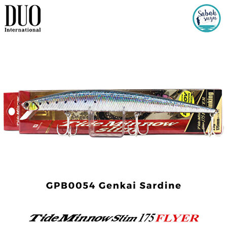 Duo Tide Minnow Slim 175 FLYER GPB0054 Genkai Sardine