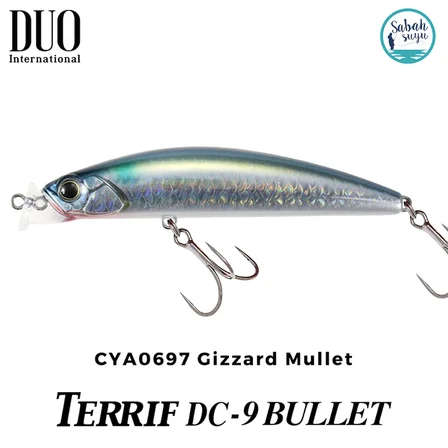 Duo Terrif DC-9 BULLET CYA0697 Gizzard Mullet
